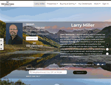 Tablet Screenshot of larry-miller.com